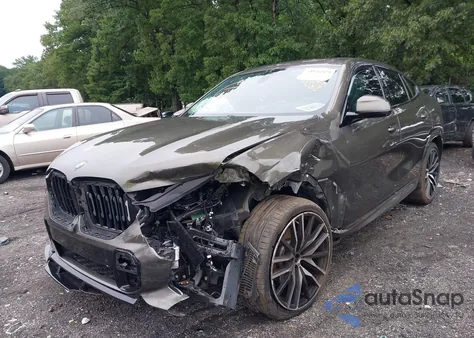 2021 BMW X6 xDrive40I from USA, damaged, VIN 5UXCY6C0XM9G28168